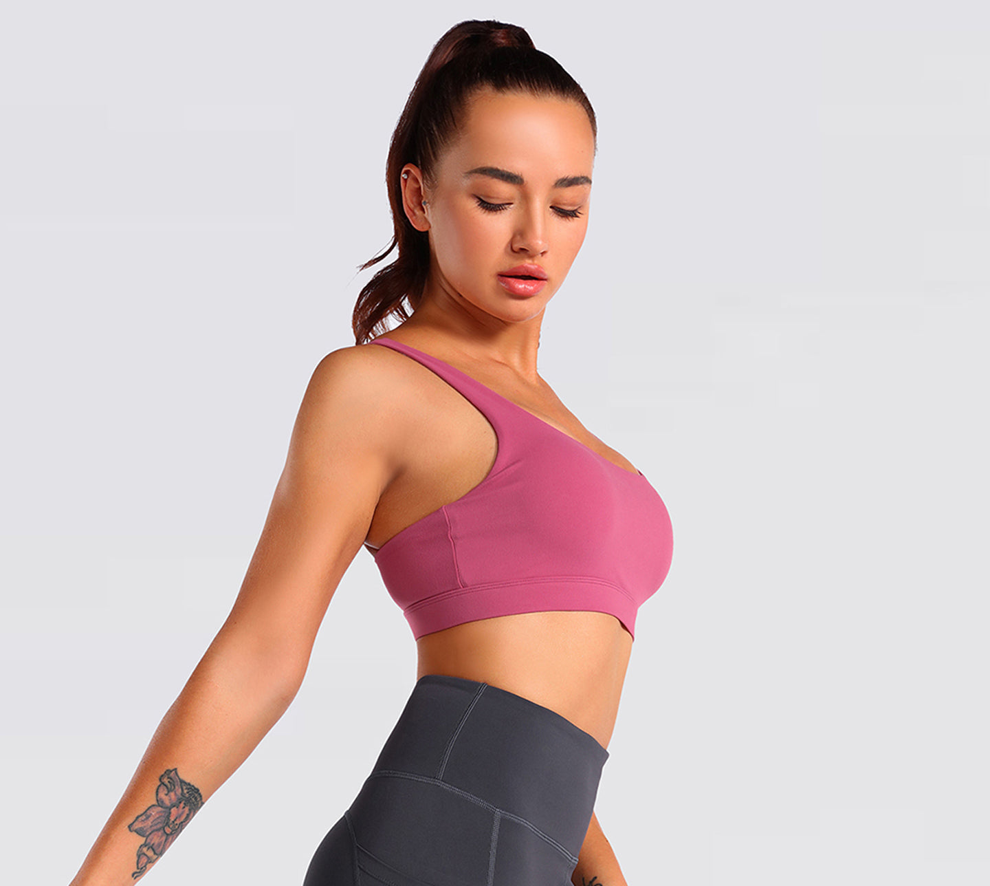 Nabtos Women Cotton Thongs Seamless Underwear Sport Yoga Panties